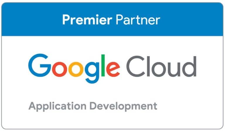 Partner badge for Google Cloud partner