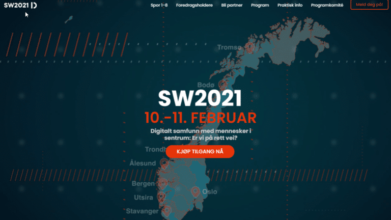 Software2021-screenshot-nettside