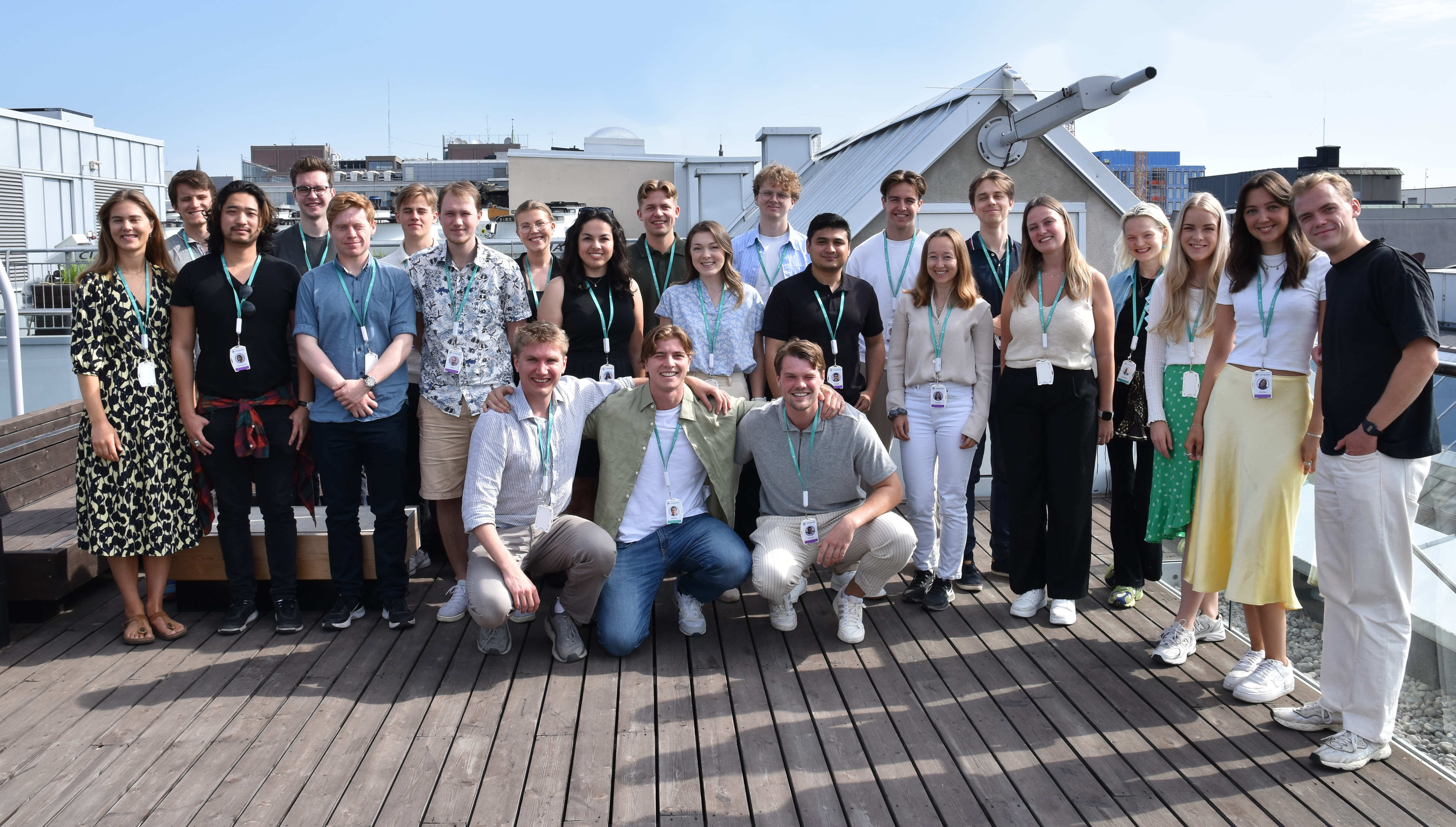 Søknadsrekord: Nå er årets sommerstudenter på plass