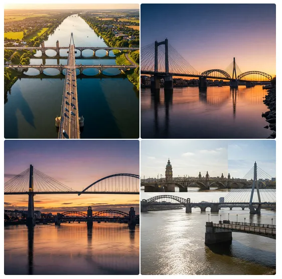 Using Generative AI to Create a Picture with Three Bridges - Computas
